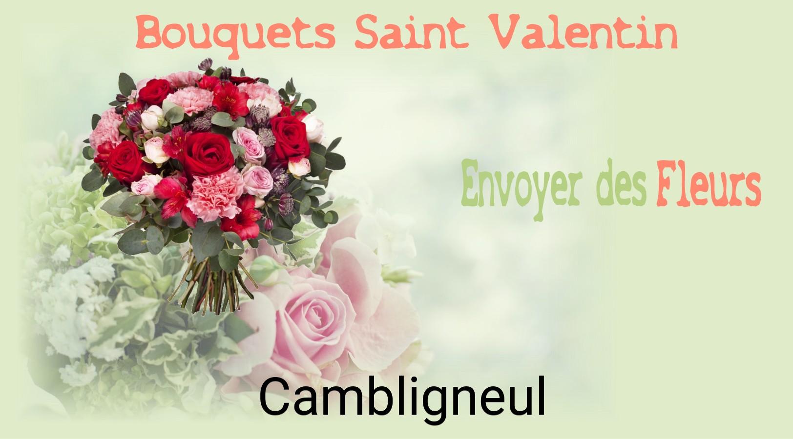 Roses de Saint-Valentin livrées à Cambligneul